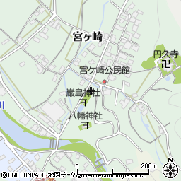 宮ケ崎公民館周辺の地図