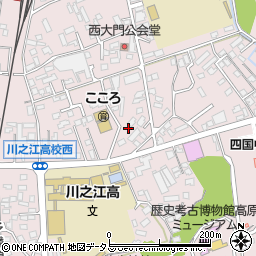 愛媛県四国中央市川之江町2299-2周辺の地図