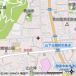 愛媛県四国中央市川之江町1178周辺の地図