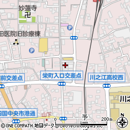 愛媛県四国中央市川之江町1856-14周辺の地図
