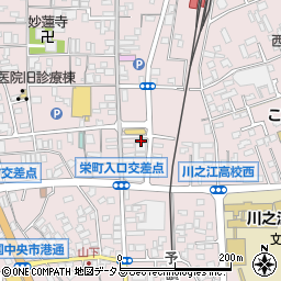 愛媛県四国中央市川之江町1856-16周辺の地図