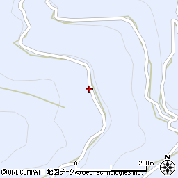 徳島県三好市井川町井内西7061周辺の地図