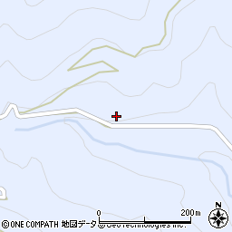 徳島県美馬市穴吹町口山支納281周辺の地図