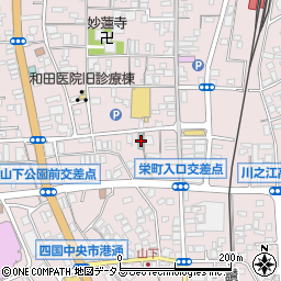 愛媛県四国中央市川之江町1902-1周辺の地図