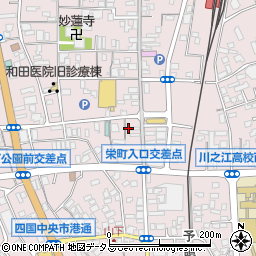 愛媛県四国中央市川之江町1889周辺の地図