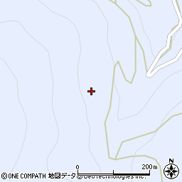 徳島県三好市井川町井内西7534周辺の地図