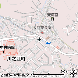 愛媛県四国中央市川之江町3113-47周辺の地図