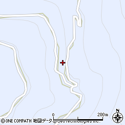 徳島県三好市井川町井内西7042周辺の地図