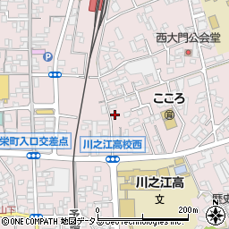 愛媛県四国中央市川之江町2280-7周辺の地図