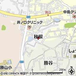 山口県下関市秋根周辺の地図