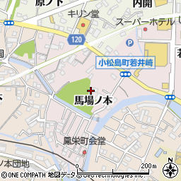 徳島県小松島市小松島町馬場ノ本周辺の地図