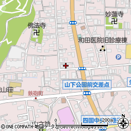 愛媛県四国中央市川之江町1219周辺の地図