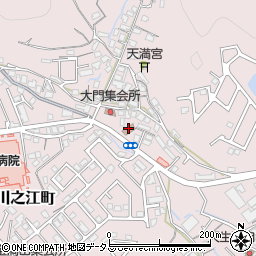 川之江コミュニティーセンター周辺の地図