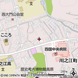 愛媛県四国中央市川之江町2333周辺の地図