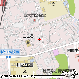 愛媛県四国中央市川之江町2302-4周辺の地図