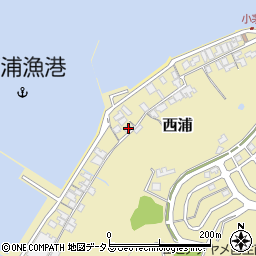山口県防府市西浦2383周辺の地図