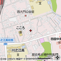 愛媛県四国中央市川之江町2302周辺の地図