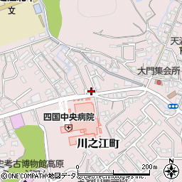愛媛県四国中央市川之江町2887-3周辺の地図