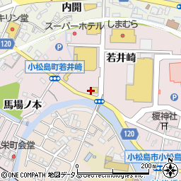 ジョイフル 徳島小松島店周辺の地図