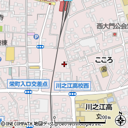 愛媛県四国中央市川之江町1839-2周辺の地図