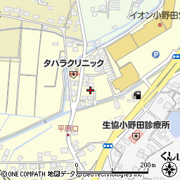 山口県山陽小野田市くし山西1274-3周辺の地図