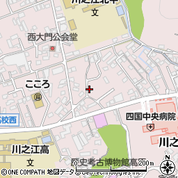 愛媛県四国中央市川之江町2319周辺の地図