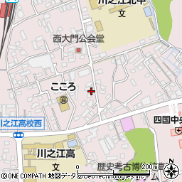愛媛県四国中央市川之江町2302-3周辺の地図
