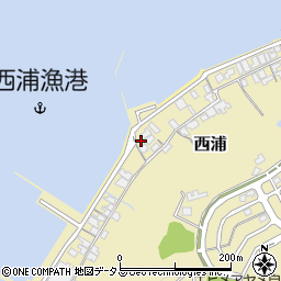 山口県防府市西浦2387周辺の地図