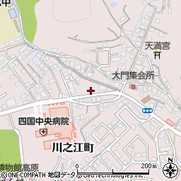 愛媛県四国中央市川之江町2980周辺の地図