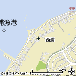 山口県防府市西浦2381周辺の地図