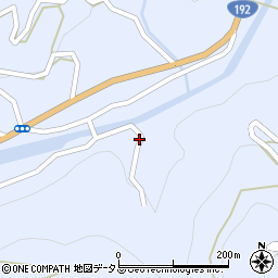 徳島県三好市池田町馬路加重周辺の地図