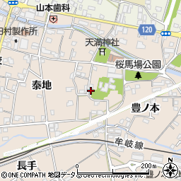 徳島県小松島市中郷町豊ノ本15-2周辺の地図