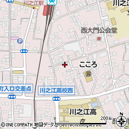 愛媛県四国中央市川之江町2286-1周辺の地図