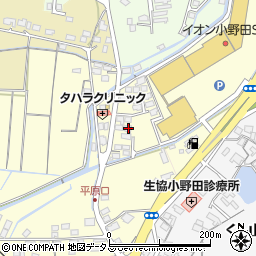 山口県山陽小野田市くし山西1274-7周辺の地図