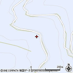 徳島県三好市井川町井内西7136周辺の地図