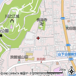 愛媛県四国中央市川之江町1076-1周辺の地図