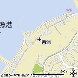 山口県防府市西浦2378周辺の地図