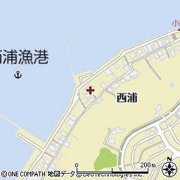 山口県防府市西浦2382周辺の地図