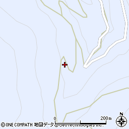 徳島県三好市井川町井内西7610周辺の地図