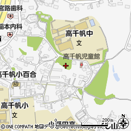山口県山陽小野田市くし山周辺の地図