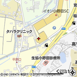 山口県山陽小野田市東高泊周辺の地図