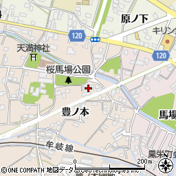 徳島県小松島市中郷町豊ノ本38-13周辺の地図