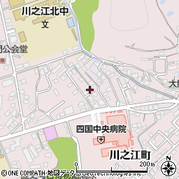 愛媛県四国中央市川之江町2329-3周辺の地図