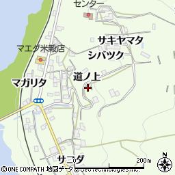 徳島県三好市池田町中西道ノ上1695周辺の地図
