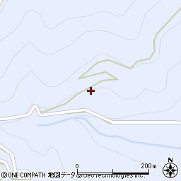 徳島県美馬市穴吹町口山支納286周辺の地図