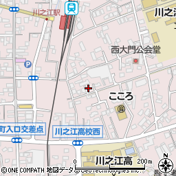 愛媛県四国中央市川之江町2417周辺の地図