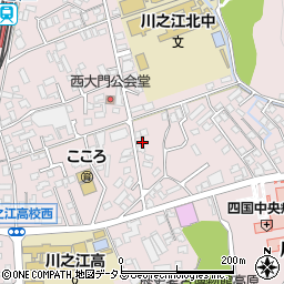 愛媛県四国中央市川之江町2303周辺の地図