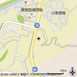 山口県防府市西浦2254周辺の地図