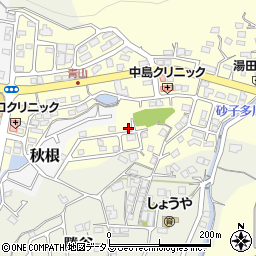 山口県下関市田倉581周辺の地図