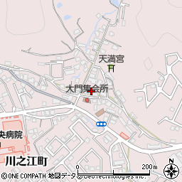 愛媛県四国中央市川之江町2952-3周辺の地図